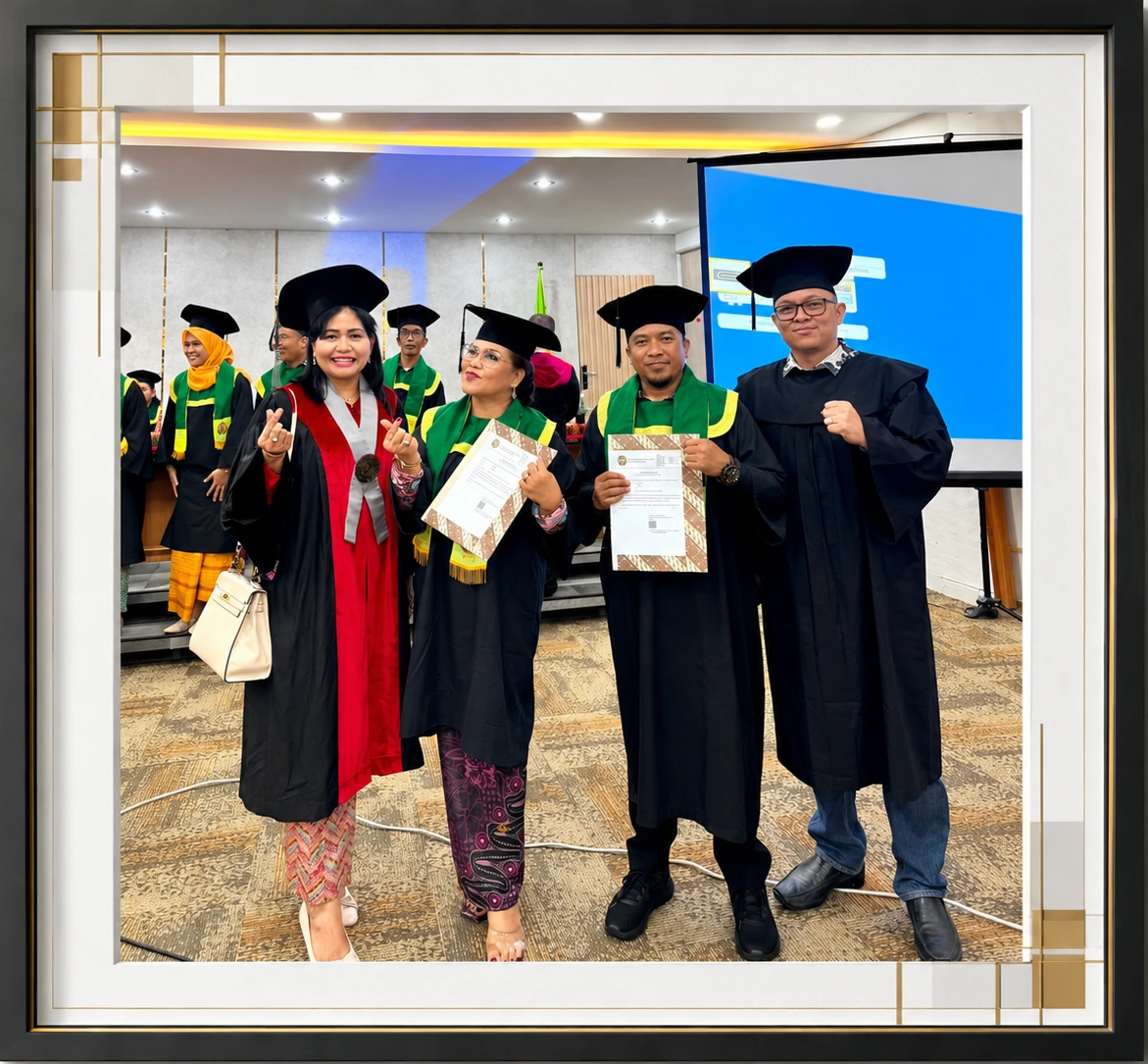 Yudisium Wisuda Periode IV T.A 2025/2026 Program Studi Magister Manajemen Properti dan Penilaian SPs USU